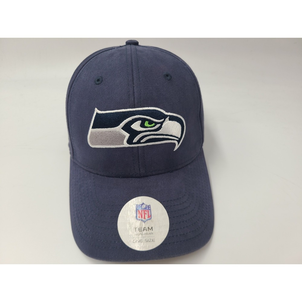 Seattle Seahawks NFL Team Apparel Adjustable Hat Cap Cotton Men Women Football